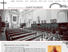Tablet Screenshot of paroisse-saint-florent.com